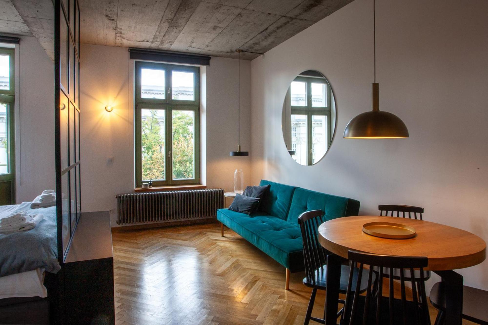 クラクフCharming Loft In The Old Townアパートメント エクステリア 写真